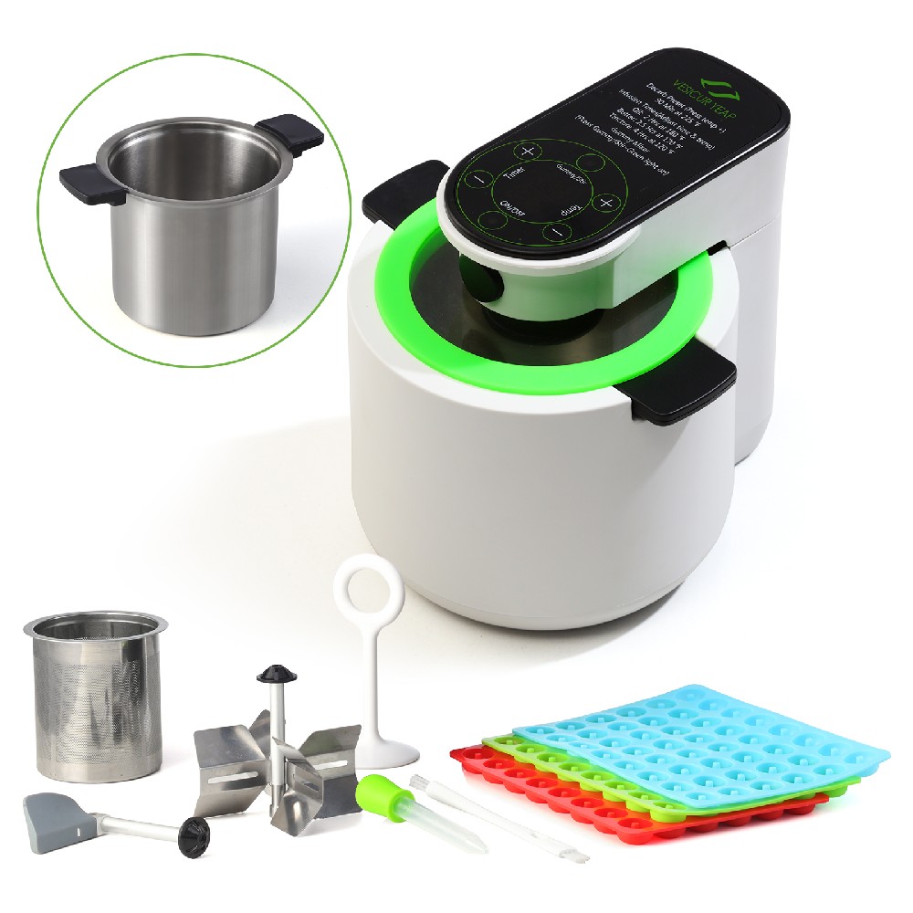 Herbnifique 3-In-1 Decarboxylator & Herb Infuser & Gummy Maker Machine With Mixing Function,